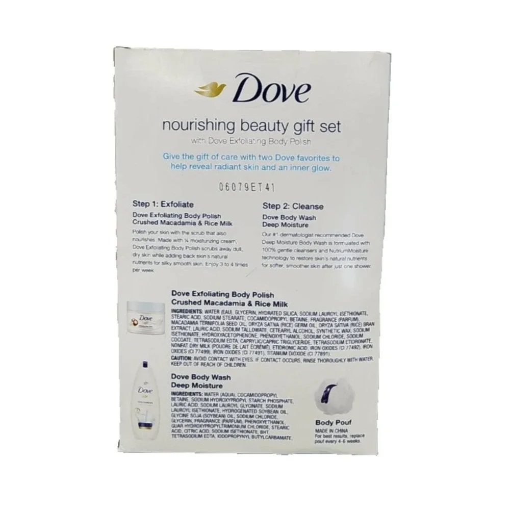 Dove nourishing beauty